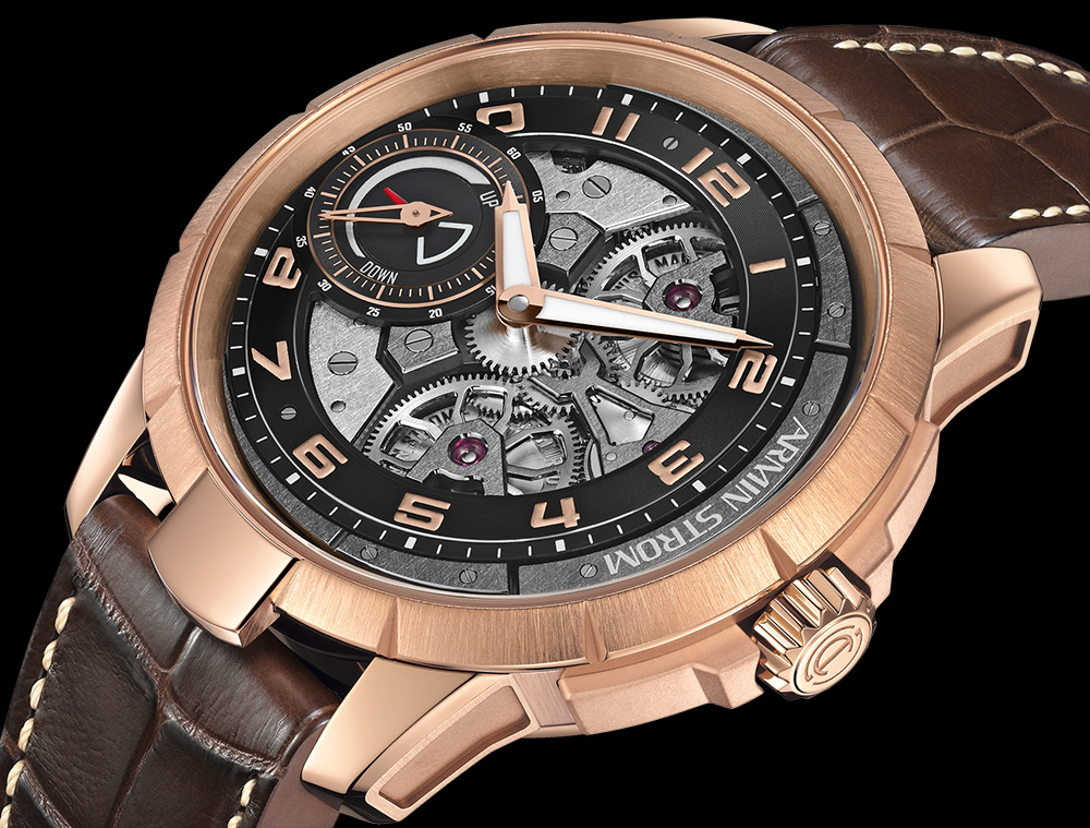 Armin Strom Edge Double Barrel Watch In Rose Gold Watch Releases 