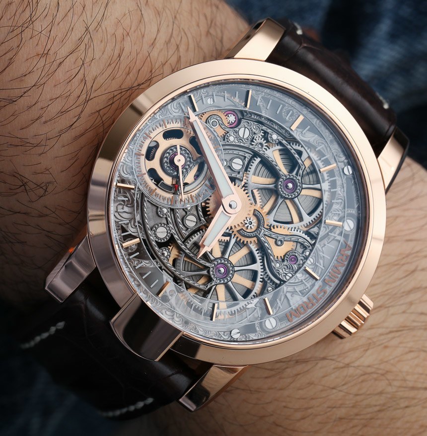 Armin Strom One Week Skeleton Watch Hands-On: Engraved & Beautiful Hands-On 