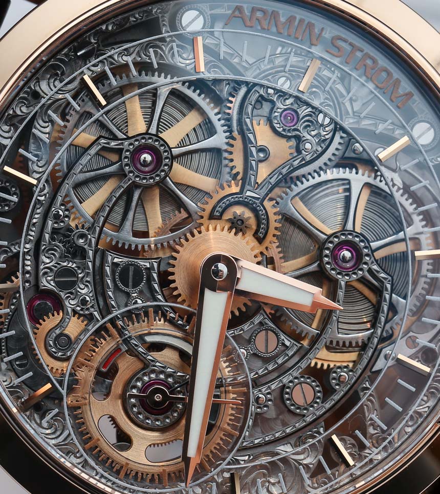 Armin Strom One Week Skeleton Watch Hands-On: Engraved & Beautiful Hands-On 