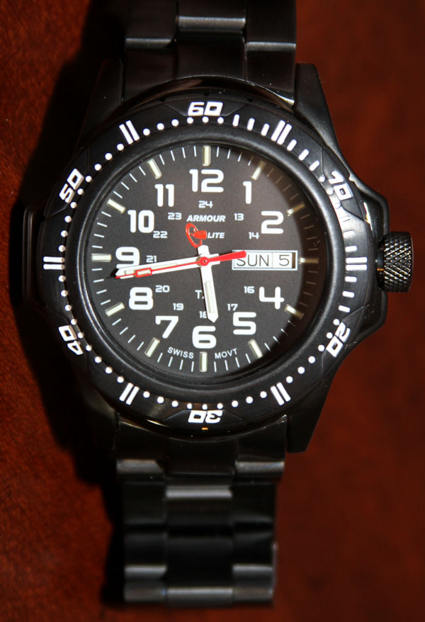 ArmourLite Professional AL46 Watch Review Wrist Time Reviews 