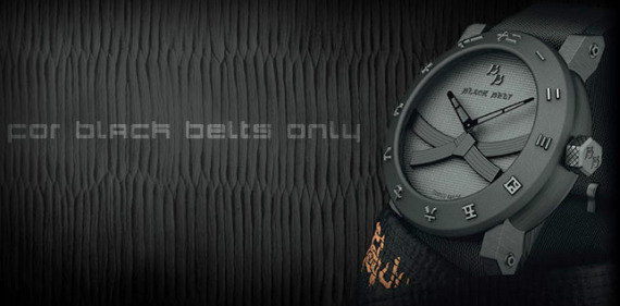 The Black Belt Watch, Only For People With Black Belts Watch Releases 