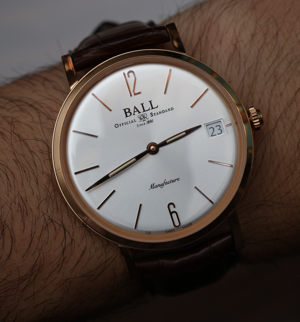 Ball Trainmaster Manufacture Watch Hands-On Hands-On 