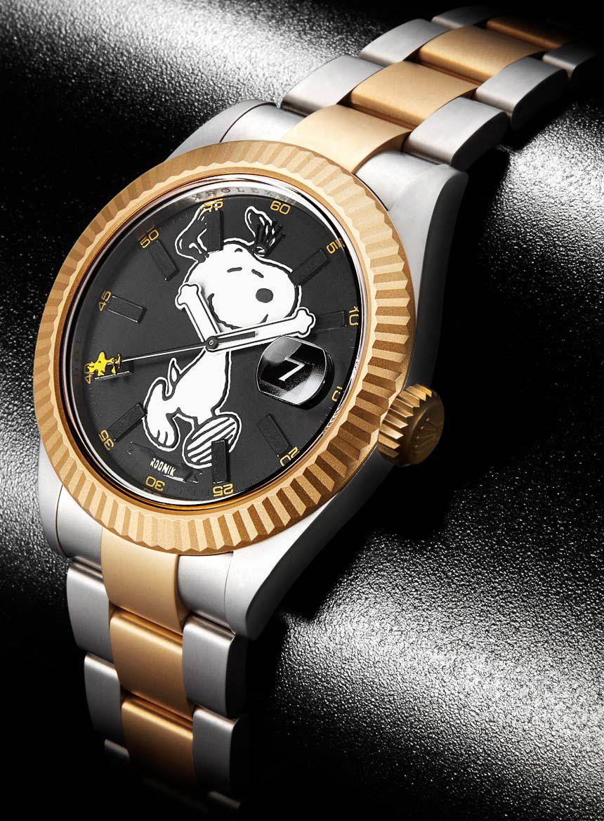 Bamford x The Rodnik Band Snoopy Customized Rolex Limited Edition Watch Watch Releases 