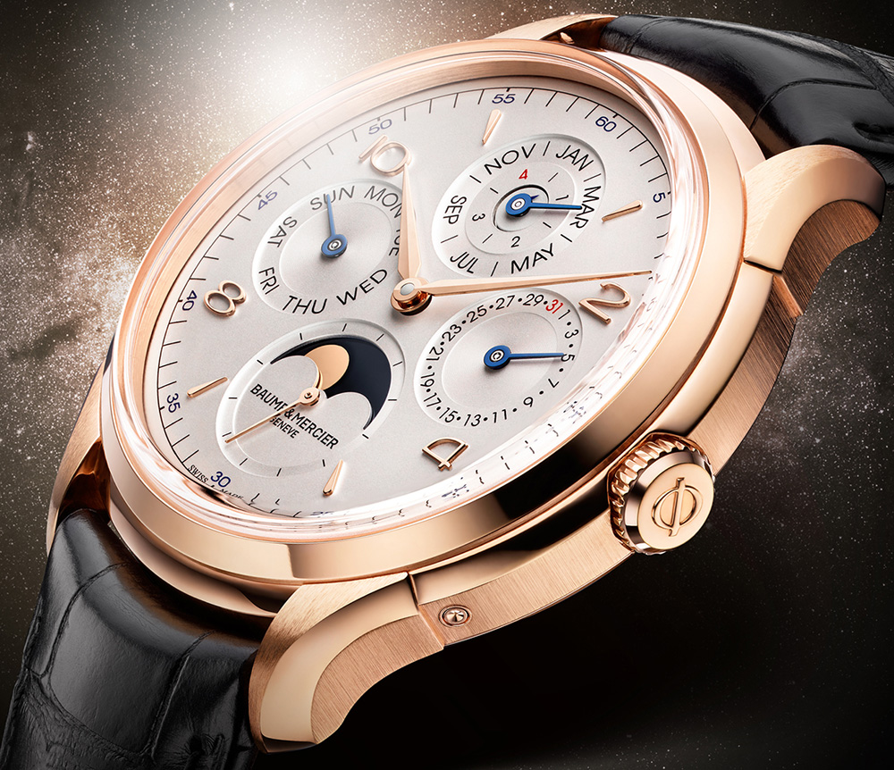 Baume & Mercier Clifton Perpetual Calendar Watch Watch Releases 