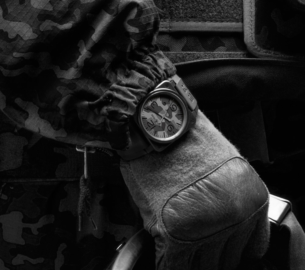Bell & Ross BR 03-92 Black Camo Watch Watch Releases 