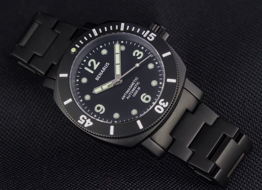 Benarus Moray 40mm Watch Review Wrist Time Reviews 
