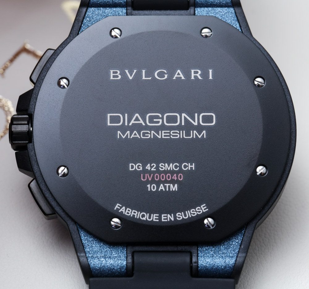 Bulgari Diagono Magnesium Chronograph Watches Hands-On Hands-On 