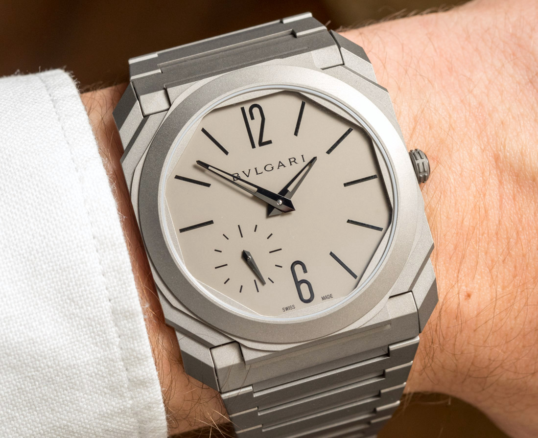 Record-Thin Bulgari Octo Finissimo Automatic Watch Hands-On Hands-On 