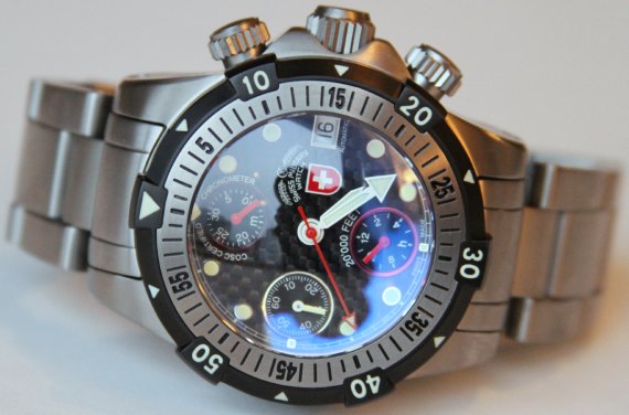 CX Swiss Military 20,000 Feet Diver Watch Review Wrist Time Reviews 
