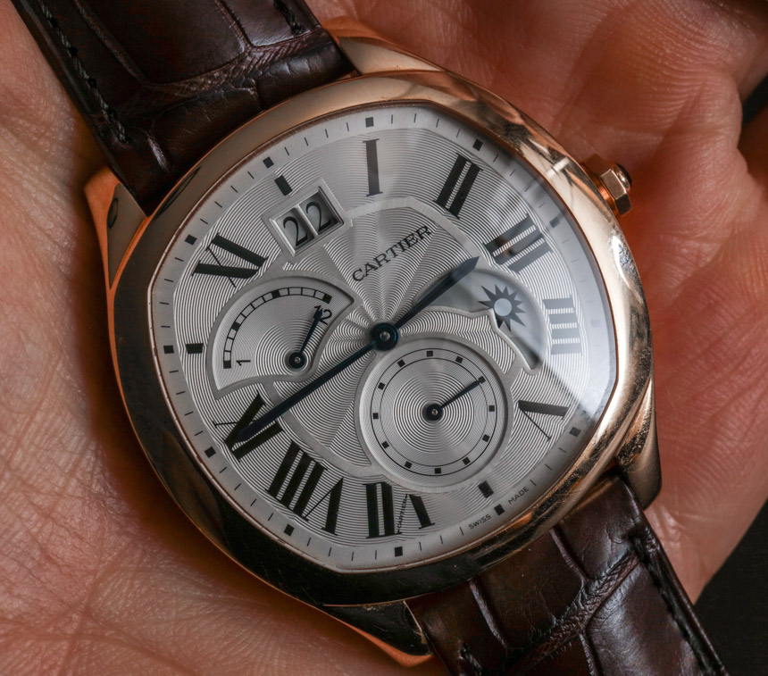 Cartier Drive De Cartier 'Small Complication' Gold Watch Review Wrist Time Reviews 