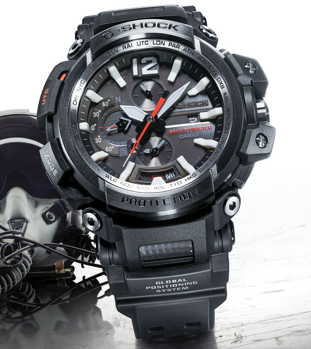 Casio G-Shock Gravitymaster GPW2000-1A GPS Bluetooth Connected Watch Watch Releases 