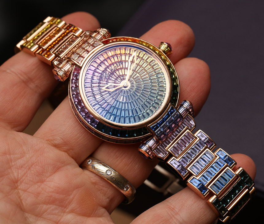 Chopard Imperiale Joaillerie Rainbow Watch Hands-On Hands-On 