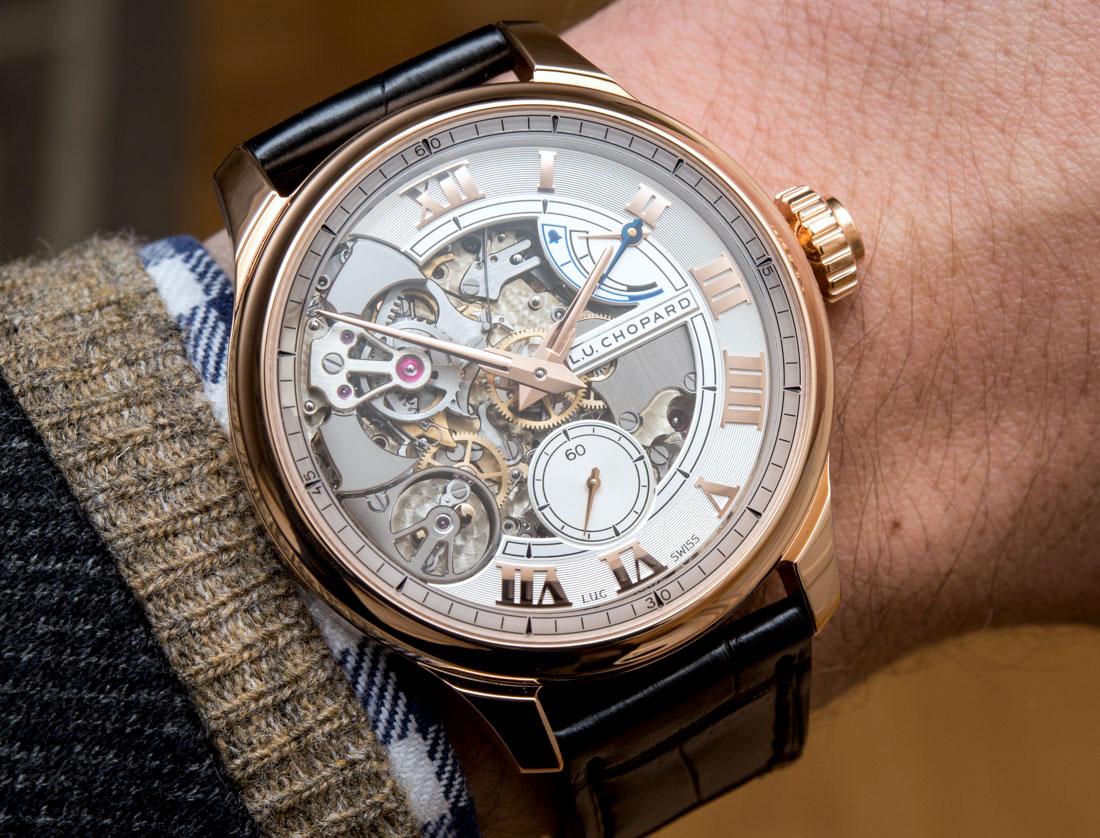Chopard L.U.C Full Strike Minute Repeater Watch With Sapphire Gongs Hands-On Hands-On 