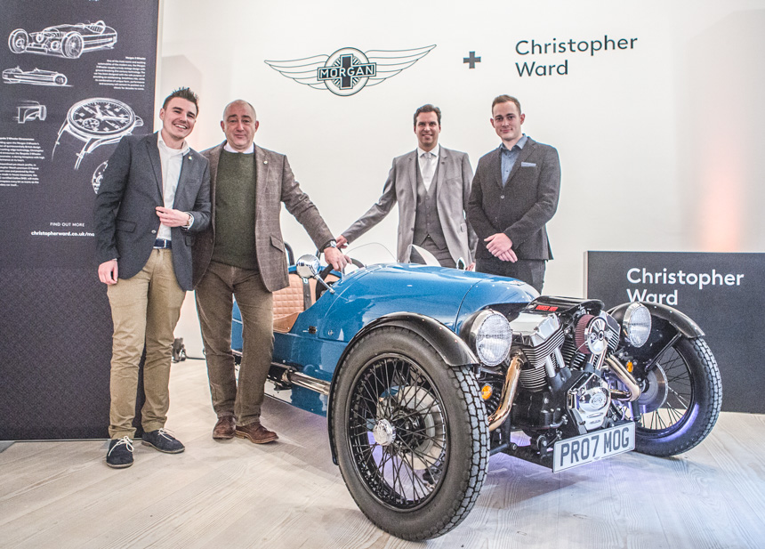 Christopher Ward Watches Partners With Morgan Motor Company Watch Releases 