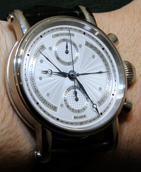 Chronoswiss Balance Chronograph Watch Hands-On Hands-On 