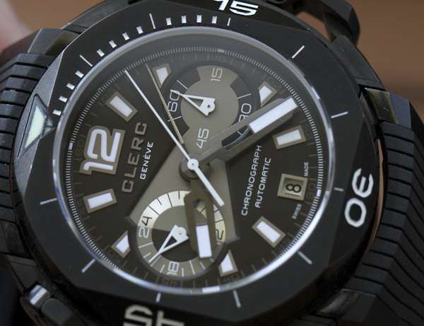 Clerc Hydroscaph Limited Edition Chronograph Watch Review Wrist Time Reviews 