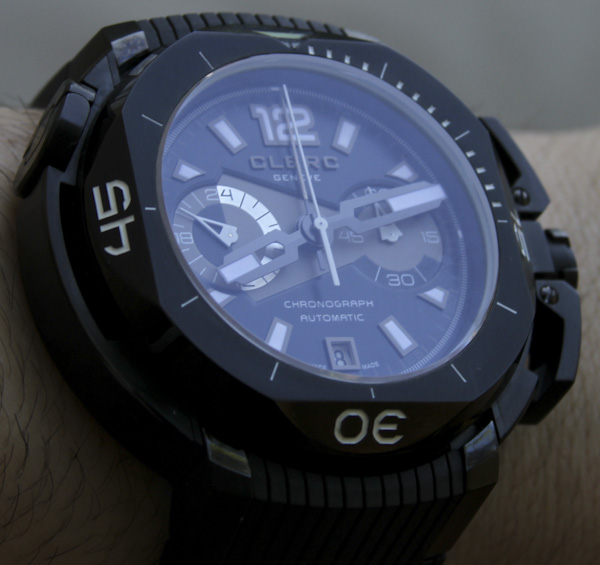 Clerc Hydroscaph Limited Edition Chronograph Watch Review Wrist Time Reviews 