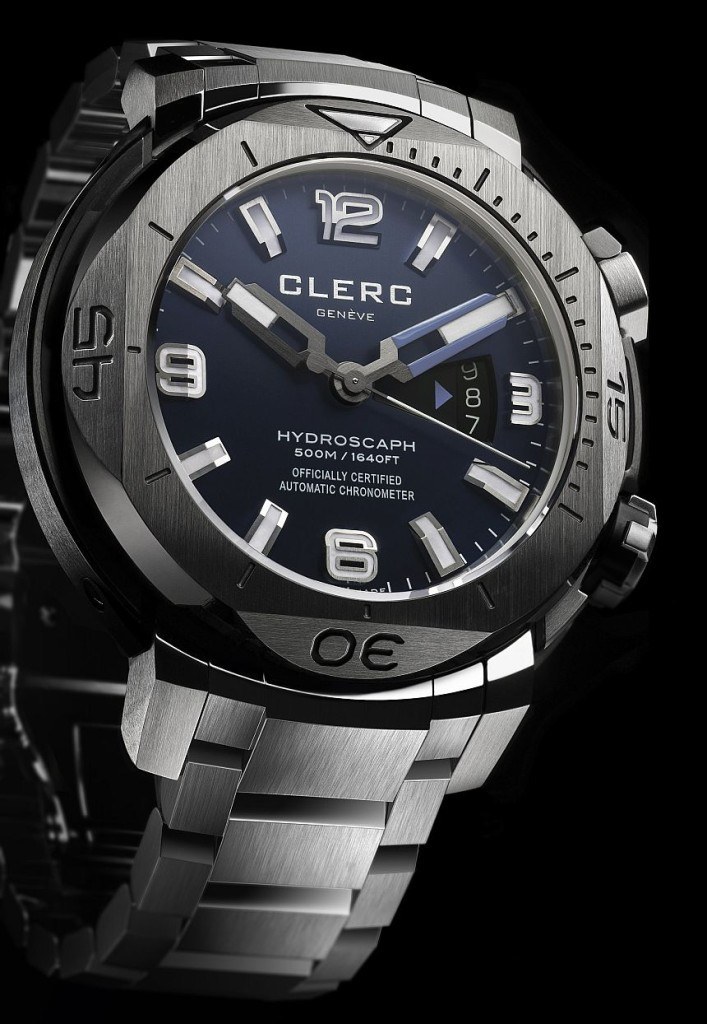 The Clerc Hydroscaph H1 Watch Now On A Bracelet Watch Releases 