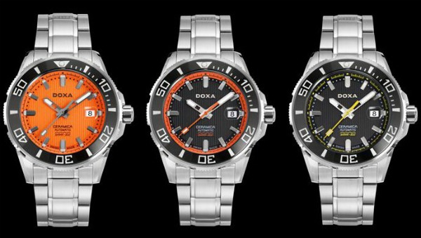 Doxa Shark Ceramica XL Limited Edition Watch Watch Releases 