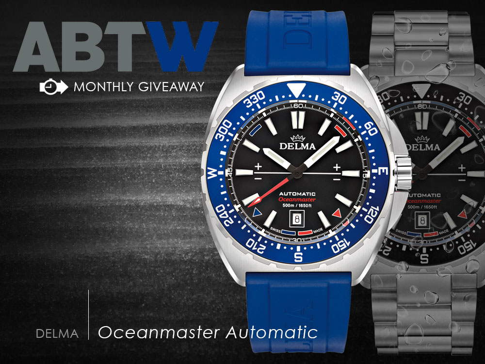 LAST CHANCE: Delma Oceanmaster Automatic Watch Giveaway Giveaways 
