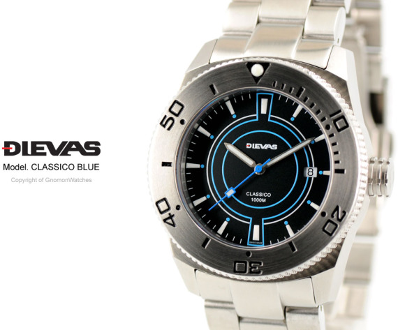 Dievas Classico Blue Watch Watch Releases 