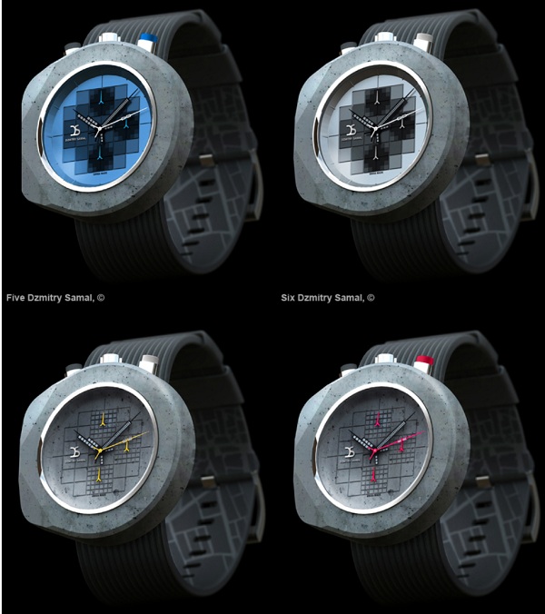 Dzmitry Samal Watches In Concrete Watch Releases 