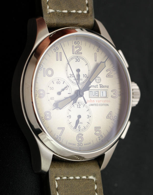 Ernst Benz Chronoscope John Varvatos Limited Edition Watch Review Wrist Time Reviews 