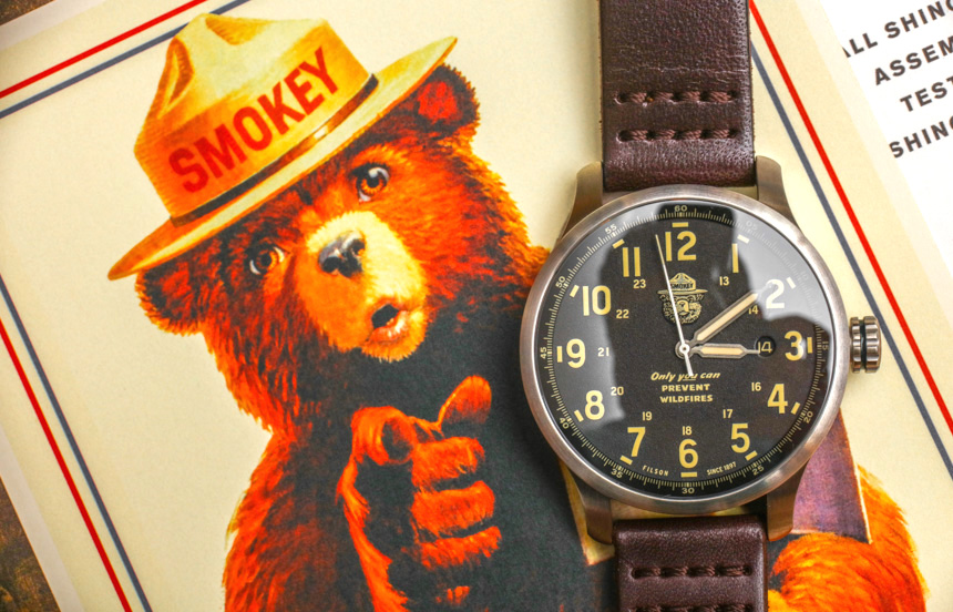 Filson Smokey Bear Watch - By Shinola - Review Wrist Time Reviews 