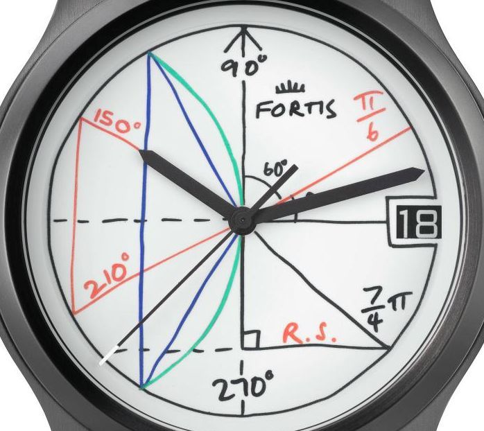 Recall Your Math Classes With The Fortis 2pi Watch Watch Releases 