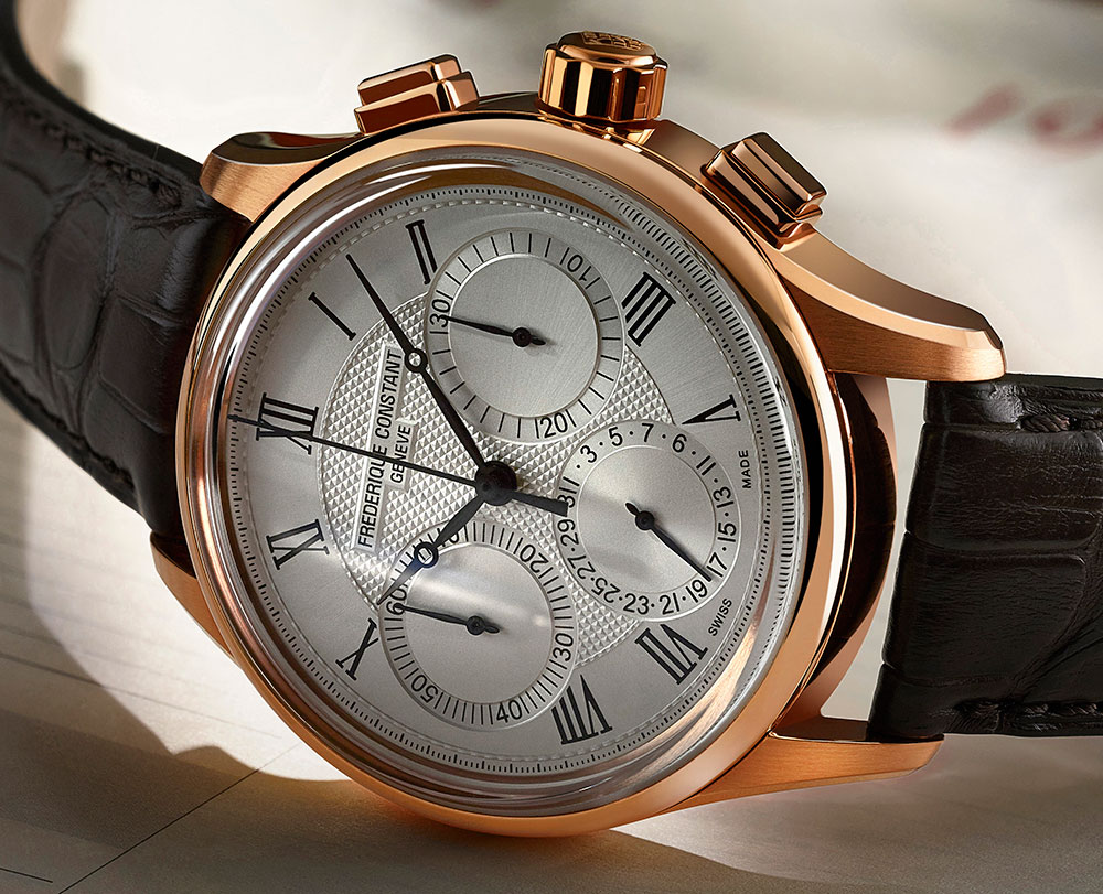 Frederique Constant Flyback Chronograph Manufacture Watch Watch Releases 