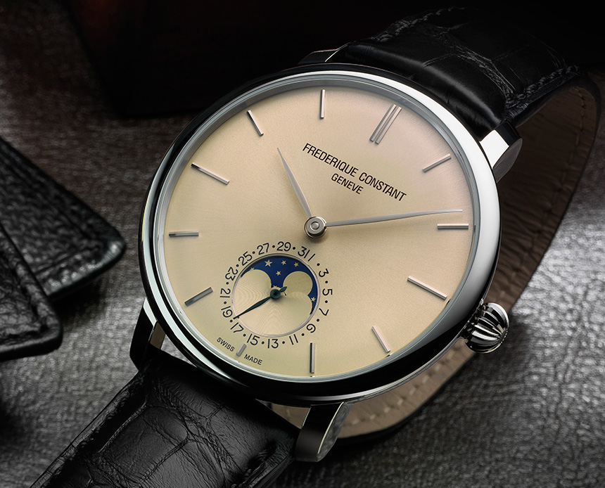 Frederique Constant Slimline Moonphase Manufacture Watch Watch Releases 