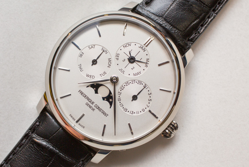 Frédérique Constant Slimline Perpetual Calendar Manufacture Watch Hands-On Hands-On 