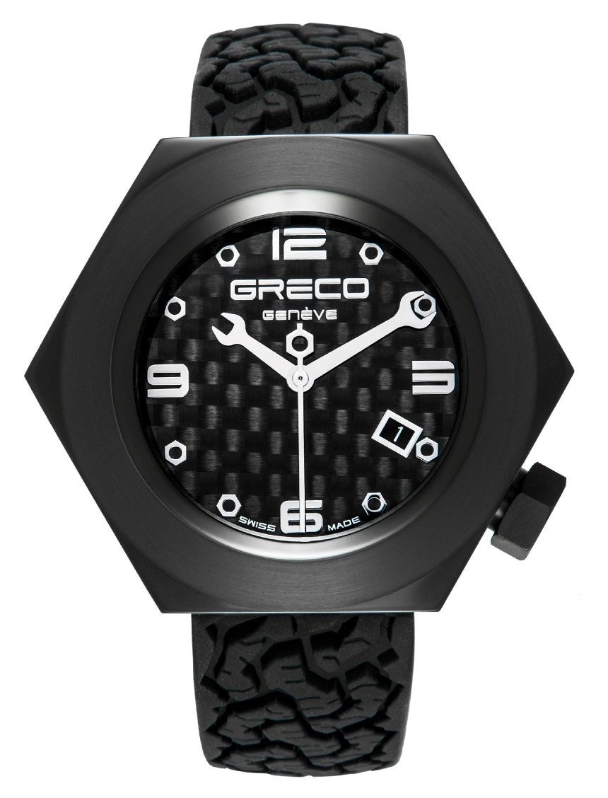 Greco Hexagonal Nut Watch For True Gear Heads Watch Releases 