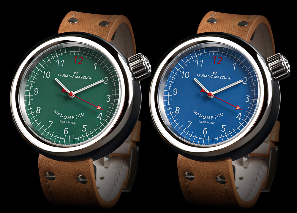 Giuliano Mazzuoli Manometro Watch With New Dial Colors Watch Releases 