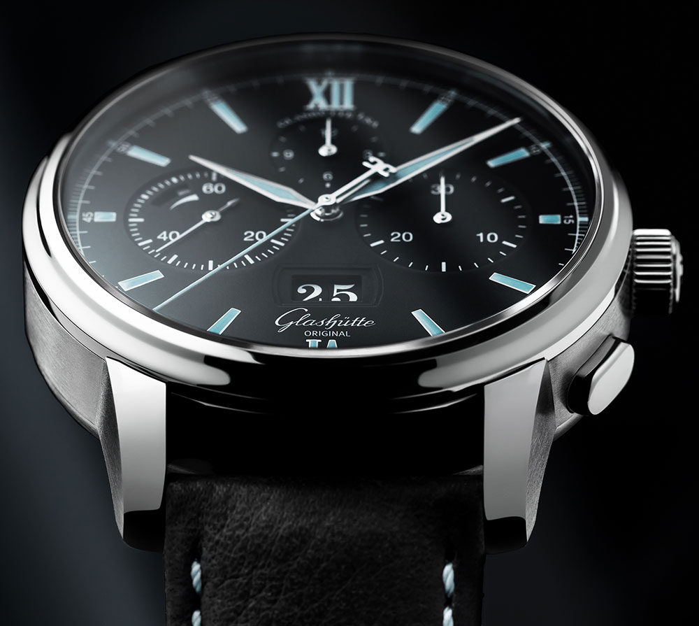 Glashütte Original Senator Chronograph Panorama Date Watch In Steel For 2017 Watch Releases 