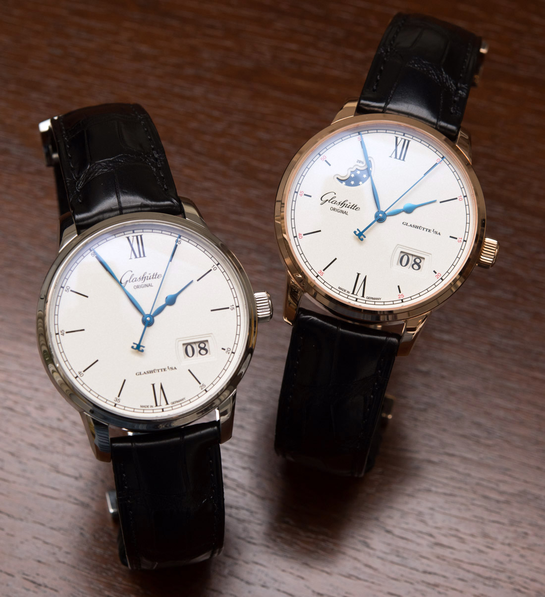 Glashütte Original Senator Excellence Panorama Date & Moon Phase Watches Hands-On Debut Hands-On 