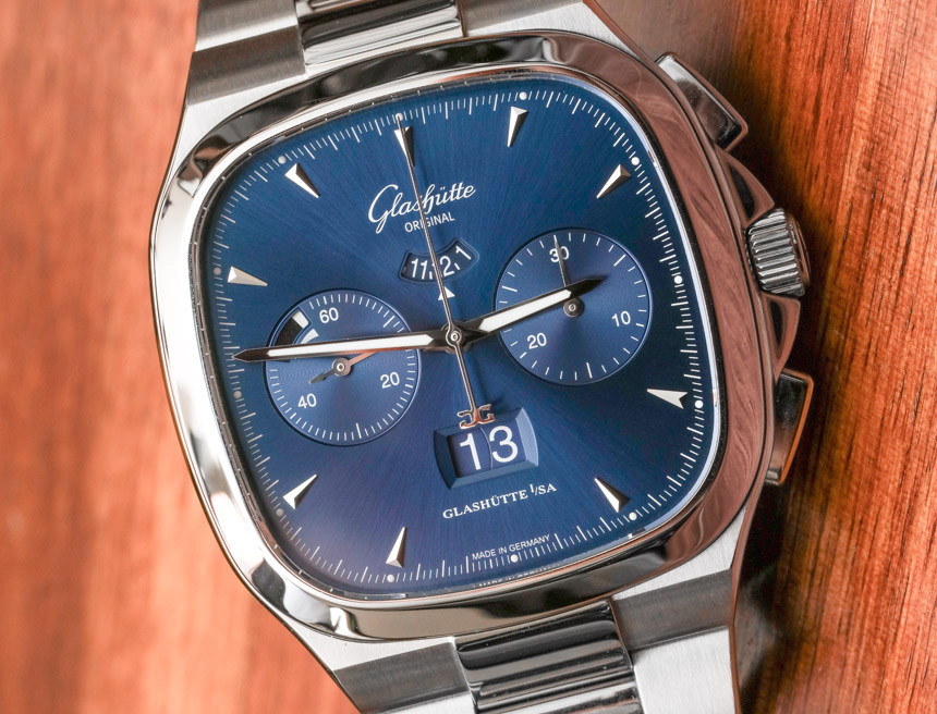 Glashütte Original Seventies Chronograph Panorama Date Watch Review Wrist Time Reviews 