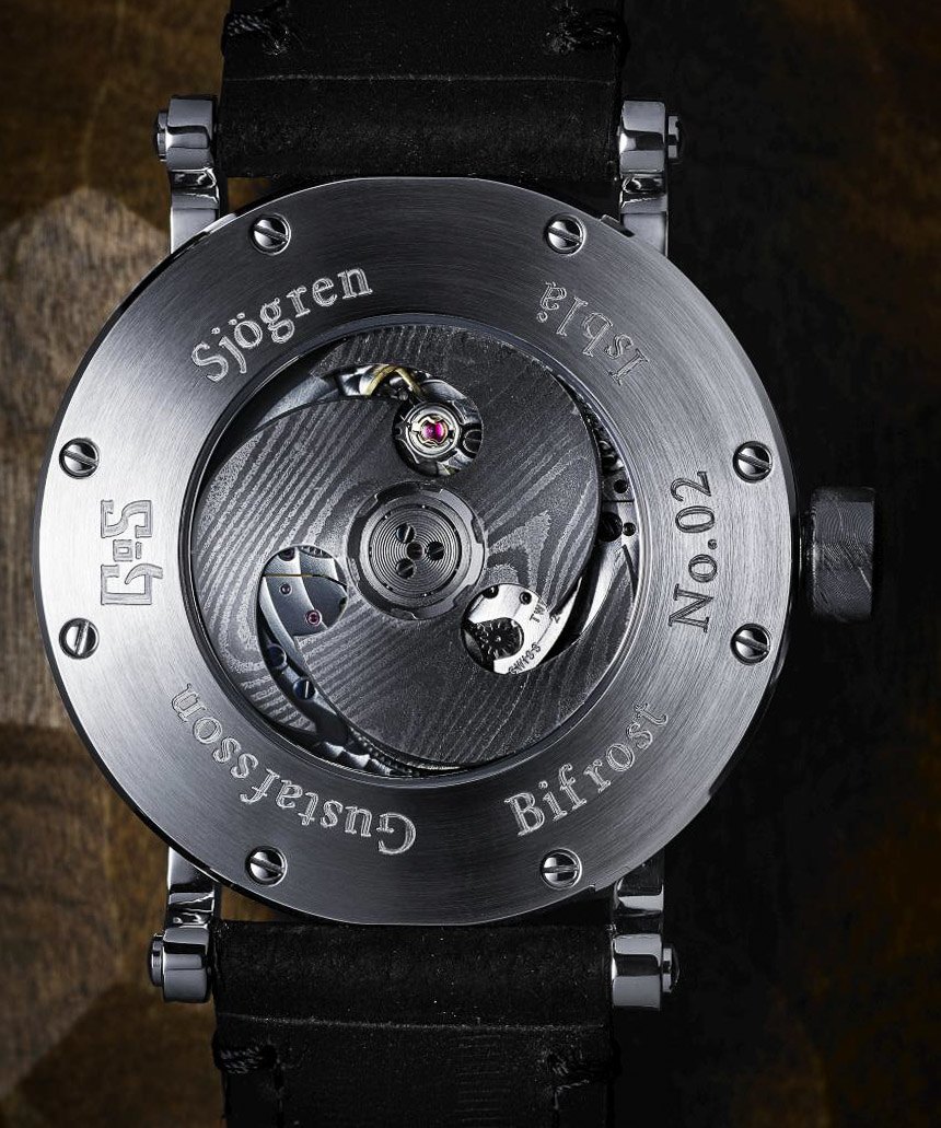 Gustafsson & Sjogren Bifrost Isbla Damascus Steel Dress Watch Watch Releases 