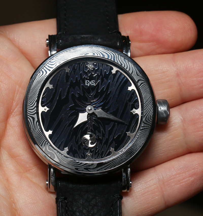 Gustafsson & Sjogren Watches With All-Damascus Steel Cases And Movements; Hands-On Hands-On 