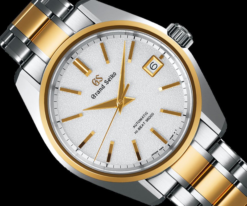 Grand Seiko SBGH252 & SBGH254 Two-Tone Watches Watch Releases 