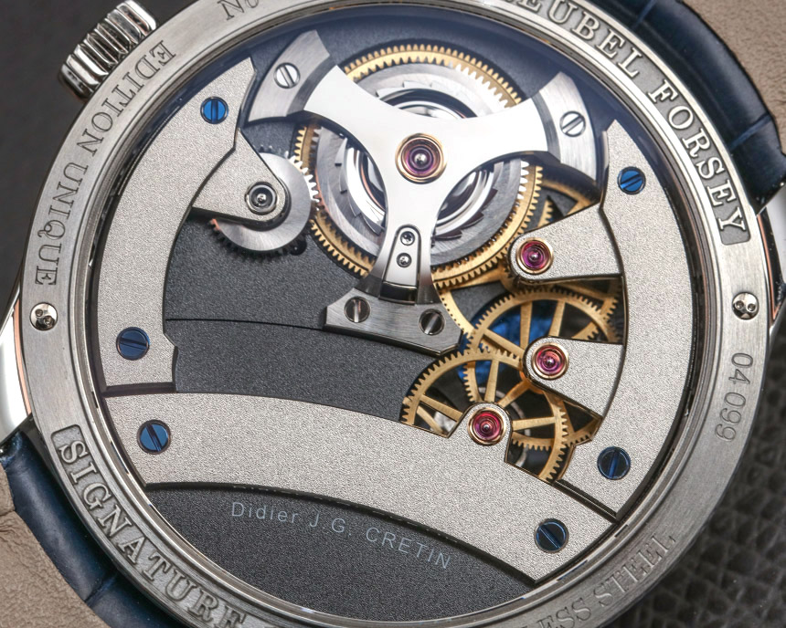 Greubel Forsey Signature 1 Limited Edition Steel Blue For USA & Red Gold Watches Hands-On Hands-On 