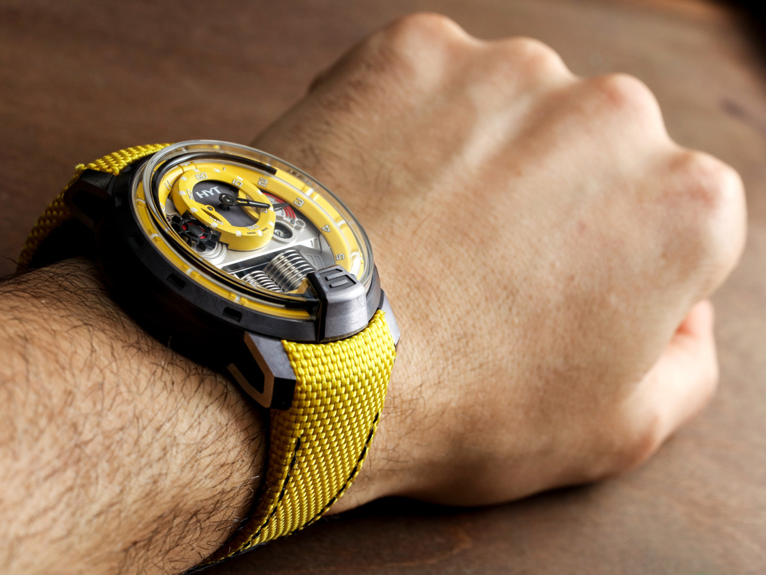 HYT H1 Colorblock Limited Edition Watches In Red, Yellow, Or Blue Hands-On Hands-On 