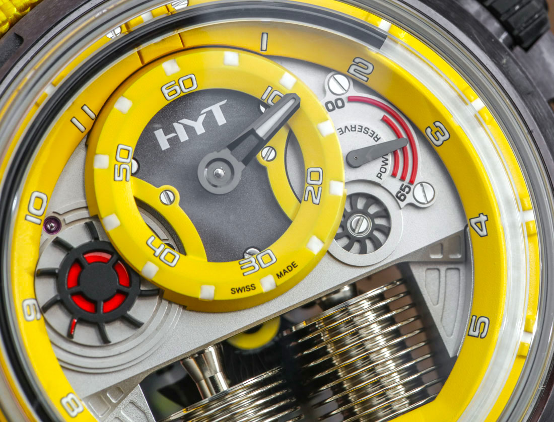 HYT H1 Colorblock Limited Edition Watches In Red, Yellow, Or Blue Hands-On Hands-On 