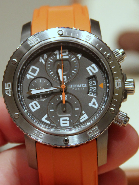 Hermes Clipper Automatic Chronograph Watch For 2010 Watch Releases 
