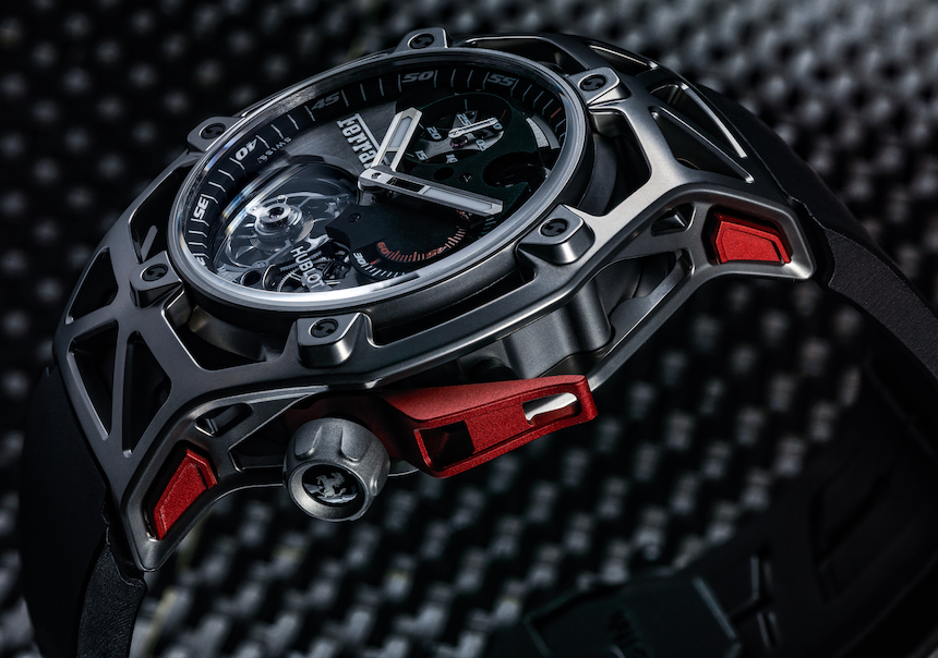 Hublot Techframe Ferrari Tourbillon Chronograph Watch Celebrating Ferrari's 70th Anniversary Watch Releases 