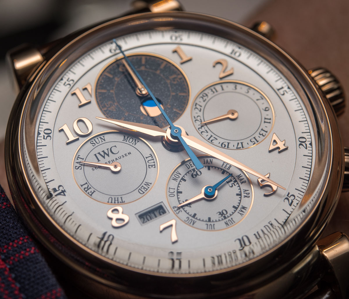 IWC Da Vinci Perpetual Calendar Chronograph Watch Hands-On Hands-On 
