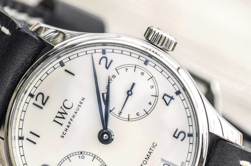 IWC Portugieser Automatic Ref. IW500705 Watch Review Wrist Time Reviews 
