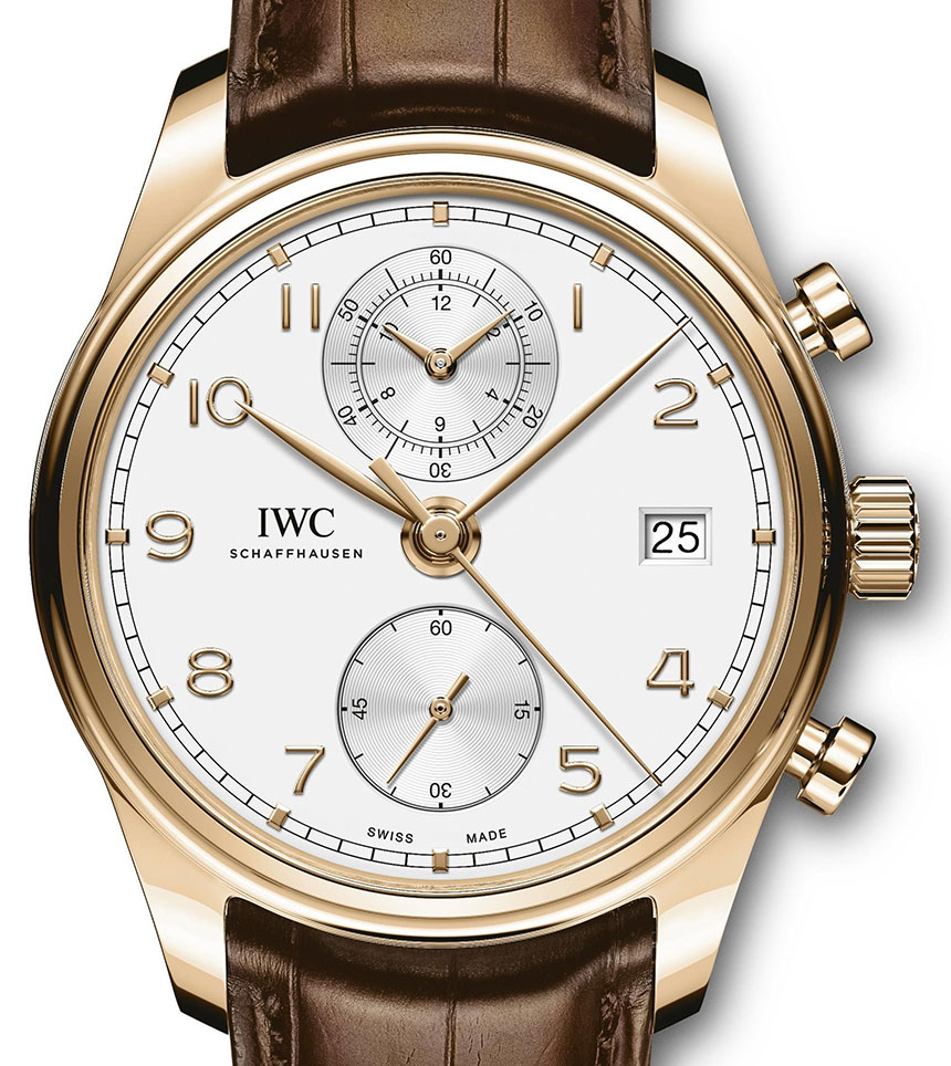 IWC Portugieser Chronograph Classic Watch Watch Releases 