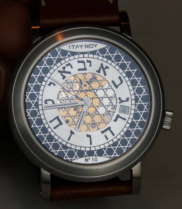Itay Noy Identity Hebrew Watch Review Wrist Time Reviews 
