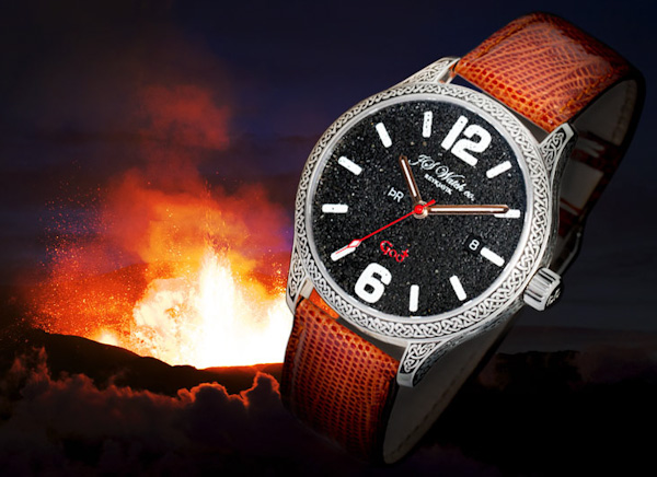 JS Watch Frisland God Special Edition With Eyjafjallajökull Ashes Watch Releases 